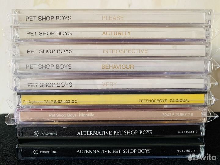CD диски Pet shop boys Era rhcp Gary Moore