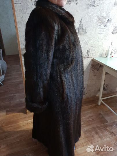 Шуба длинная