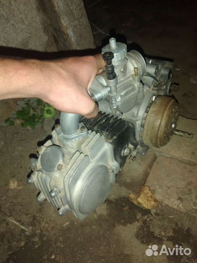 Двигатель на питбайк 125