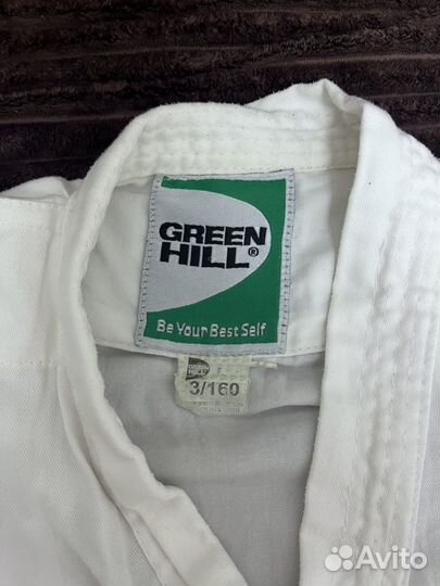 Кимоно для дзюдо green hill