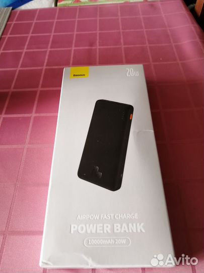 Power bank baseus 20 W 10000MAH