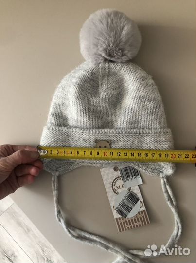 Шапка детская зимняя новаЯ 0-8мес Турция