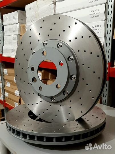 Тормозные диски Porsche Cayenne Turbo (955/957)