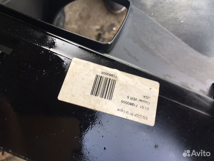 Радиатор доп.охлаждения двс N63 бмв Х5 Е70,Х6 Е71