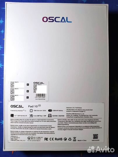 Blackview oscal Pad 10 8.128 10,1 4G +чехол+стекло