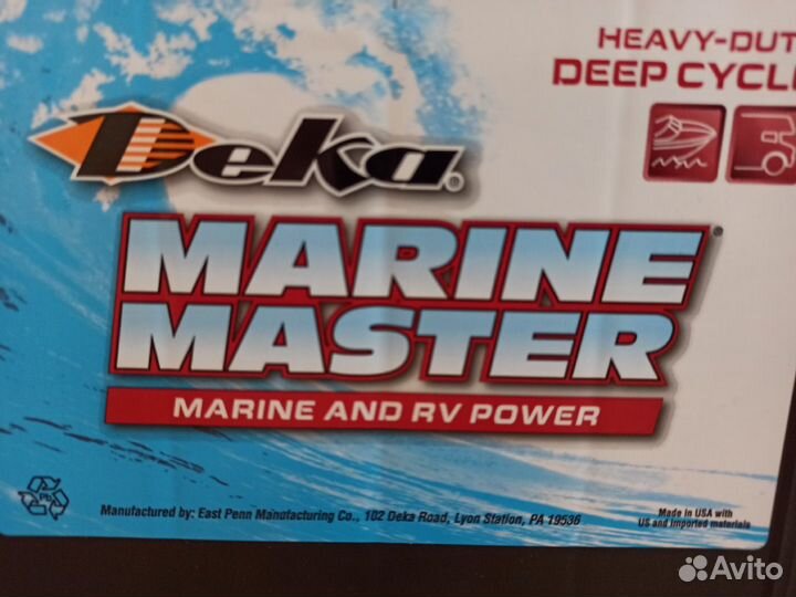 Тяговый аккумулятор Deka marine master DC27