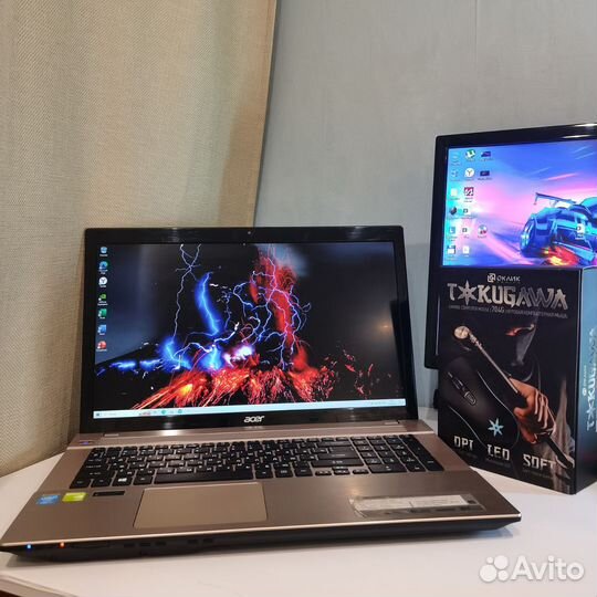 Игровой acer 17.3 I7 GT750-4gb SSD/HDD RAM 20GB