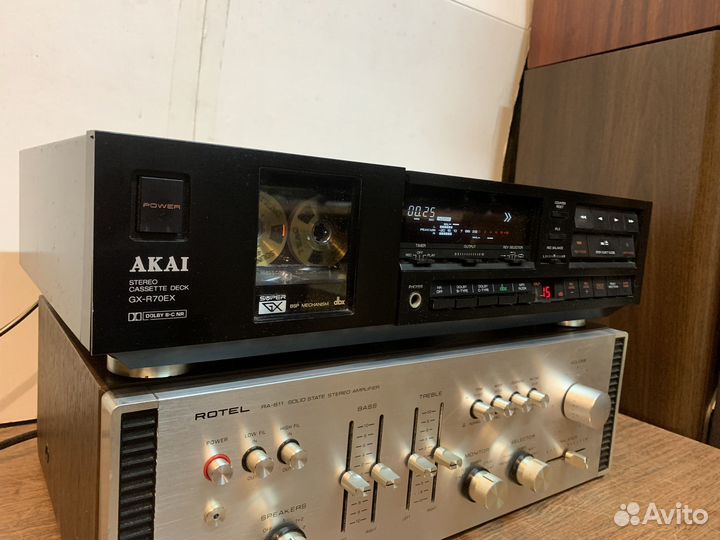 Кассетная дека Akai GX-R70EX black