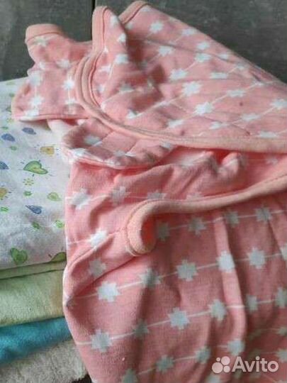 Пеленка-кокон на липучках