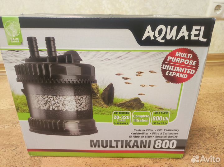Внешний фильтр aquael multikani 800