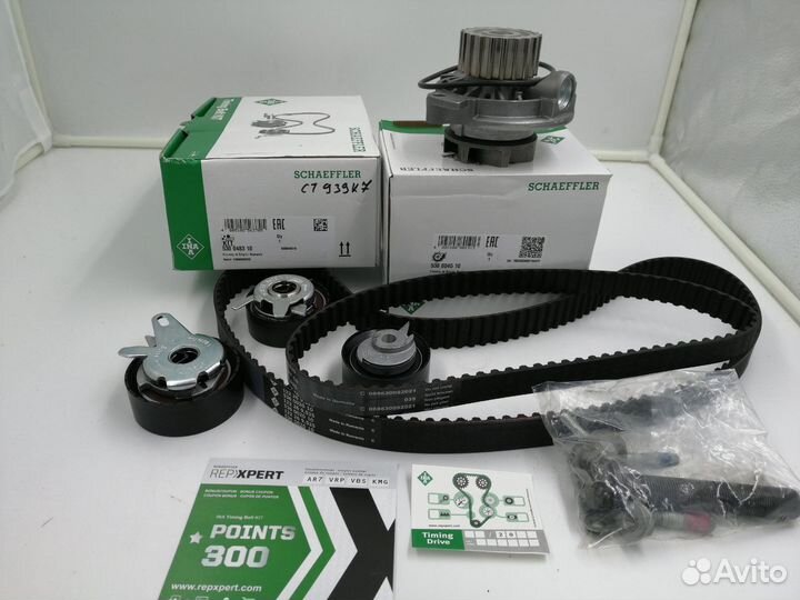 Комплект грм + насос охлаждения для VW