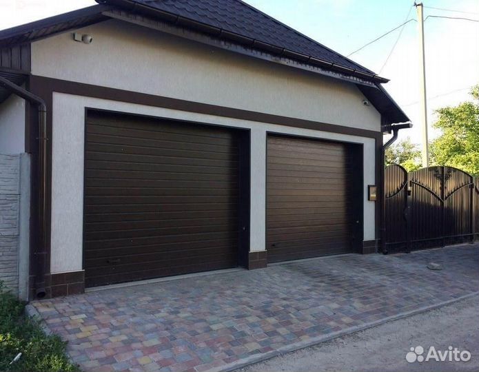 Подъемные ворота. 2,5-2,1 цвет 1014