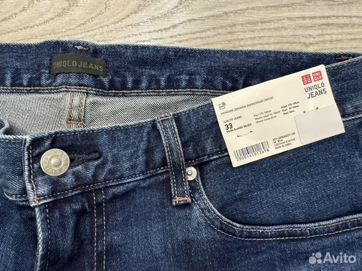 Джинсы Uniqlo, 33x34