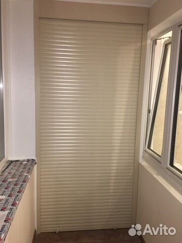 Шкаф с рольставнями на балкон на заказ с гарантией