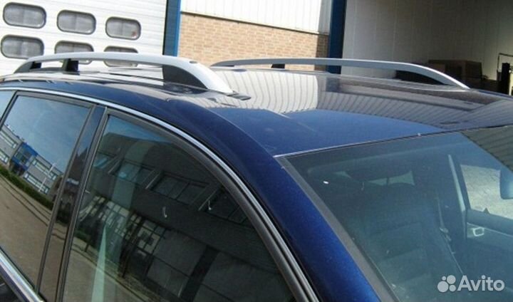 Рейлинги Can для Nissan Qashqai 2014- серебристые