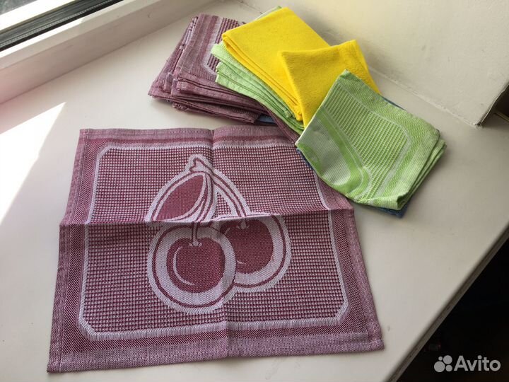 Кухонные полотенца 15 шт