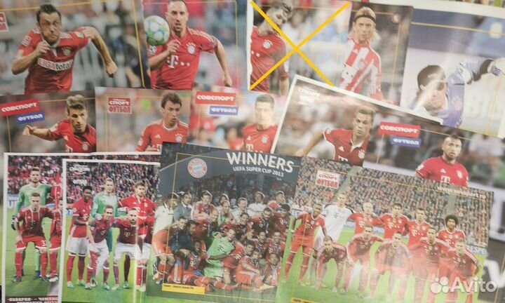 Постеры Бавария Мюнхен, Боруссия Д и др