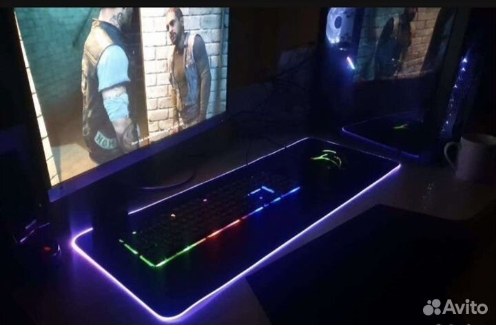 Коврик для мыши с подсветкой