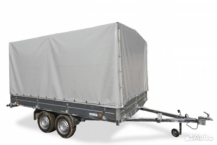 Лав 81013C 4.0 Бортовой двухосный прицеп