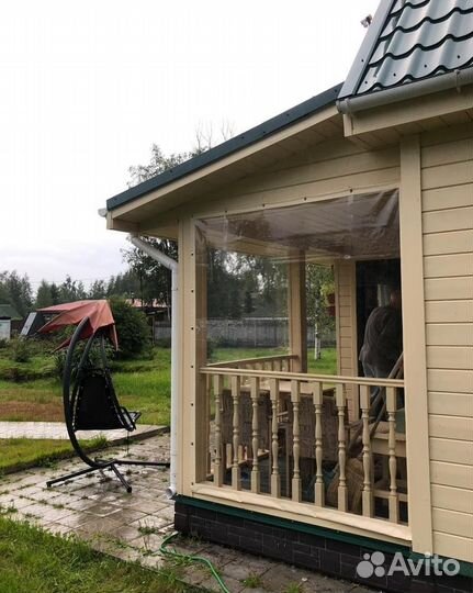 Мягкие и гибкие окна на террасу