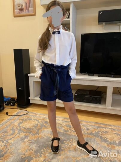 Шорты школьные на девочку