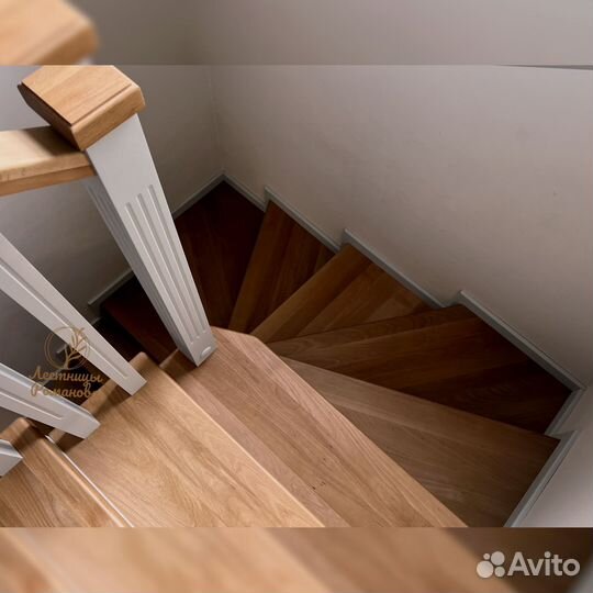 Лестница с ограждением