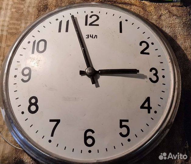 Часы школьные настенные