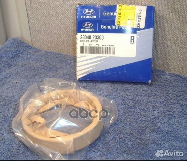Кольца поршневые 2304023300 Hyundai-KIA