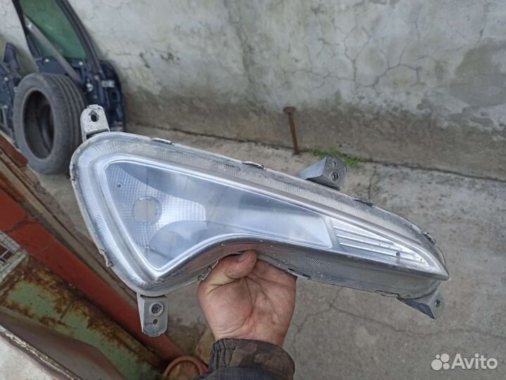 Птф hyundai solaris фара правая и противотумка