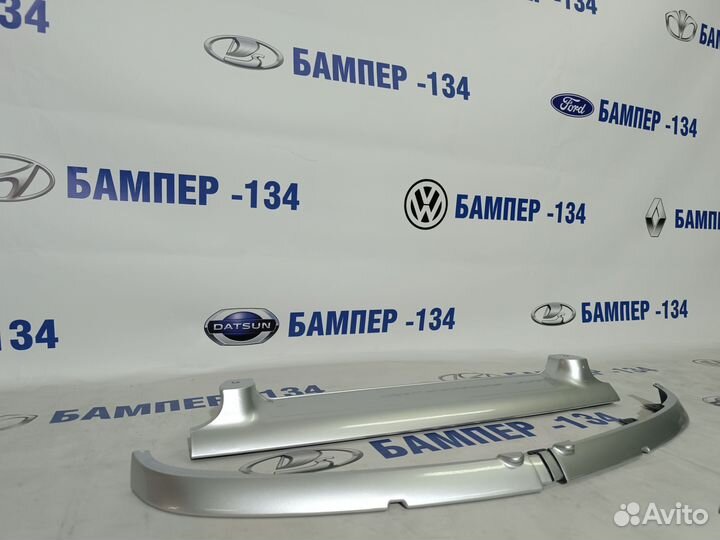 Реснички и решетка ваз 2113,2114,2115 серебристый