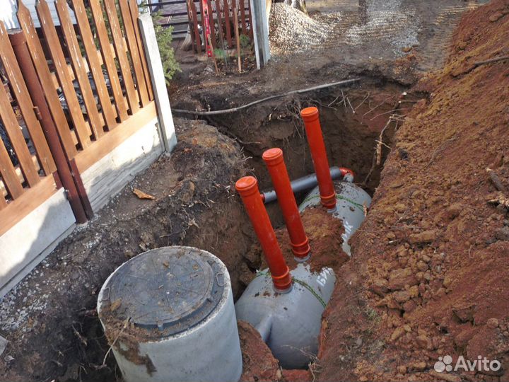 Септик Енот 8 с переливом