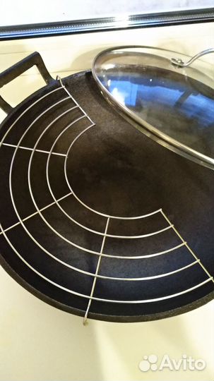 Сковорода вок фирма calve чугун