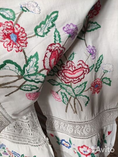 Рушник старинный, ручная работа