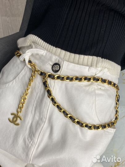 Цепь на пояс chanel