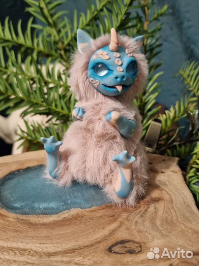 Домашний дракончик единорог