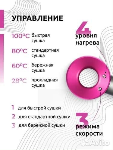 Фен Dyson 5 насадок