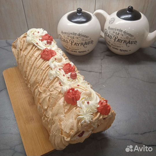 Меренговый рулет