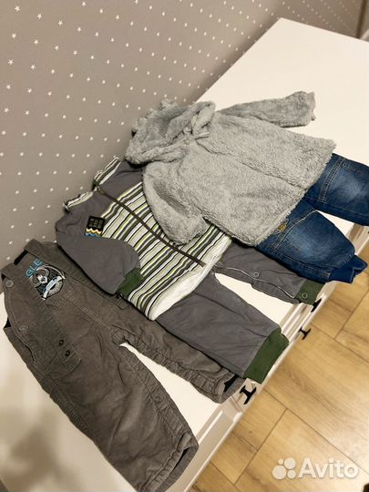 Пакет вещей на мальчика 62-80