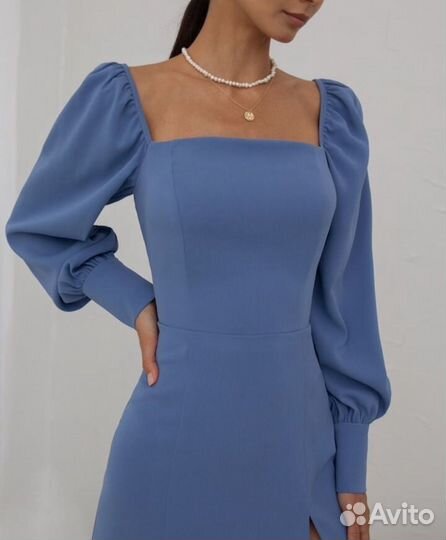 Платье Lichi m голубое