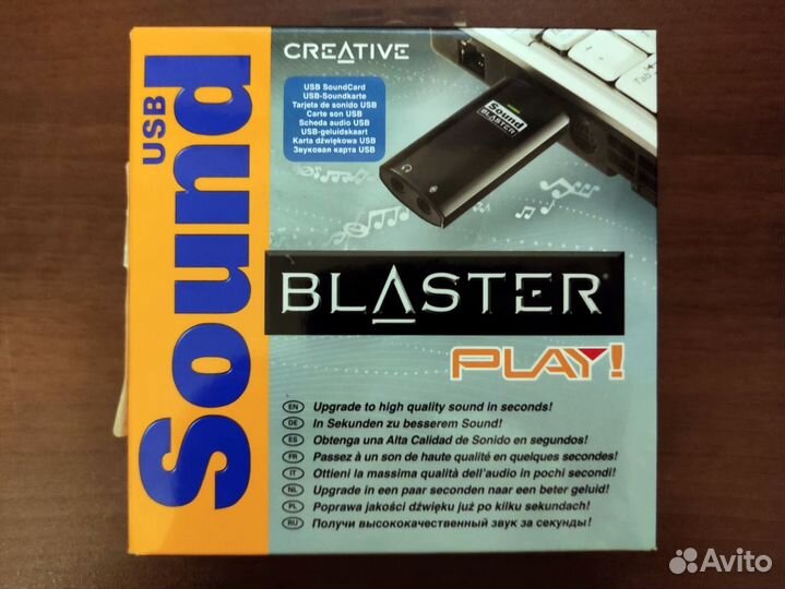 Звуковая карта USB Creative Sound Blaster Play