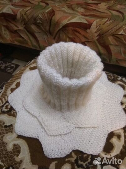 Свяжу Манишка Воротник