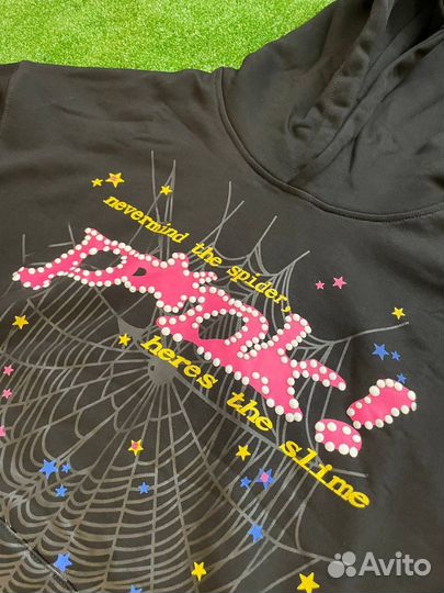 Худи spider young thug Pink