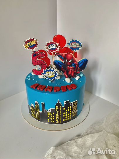 Детские торты, на день рождения, на свадьбу