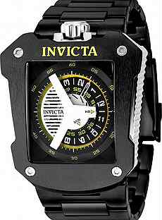 Чёрные �Механические Часы Invicta S1 Rally Мужские