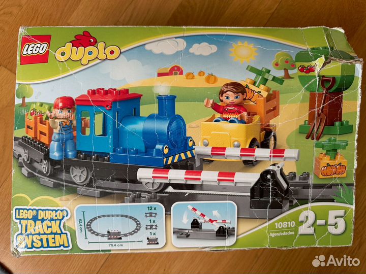Конструктор Lego duplo железная дорога 10810