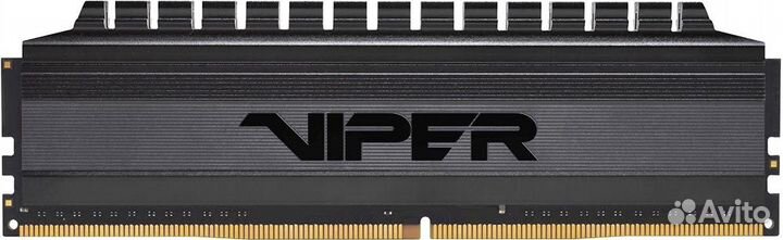 16Gb DDR4 3000MHz Patriot Viper 4 Blackout (PVB416