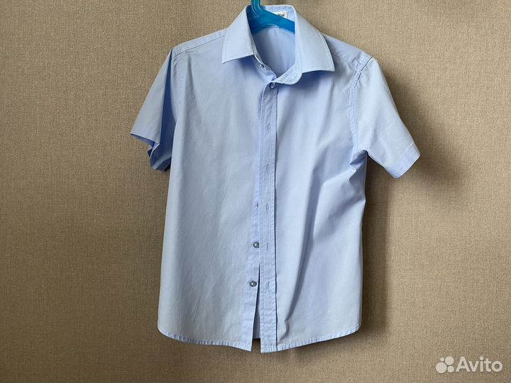 Рубашки школьные, 128р