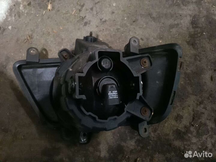 Решетки бампера, кронштейны бампера, птф правая