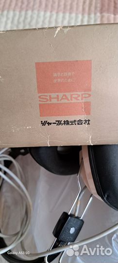 Наушники винтажные sharp