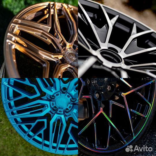 Кованые диски с любым дизайном и цветом